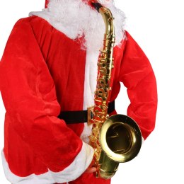 DUŻY MIKOŁAJ Z TRĄBKĄ 180cm FIGURA TAŃCZY ŚPIEWA OZDOBA BOŻE NARODZENIE ŚWIĘTA