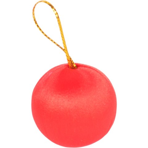 Komplet 12 ozdób bożonarodzeniowych mix z szyszkami czerwono złote