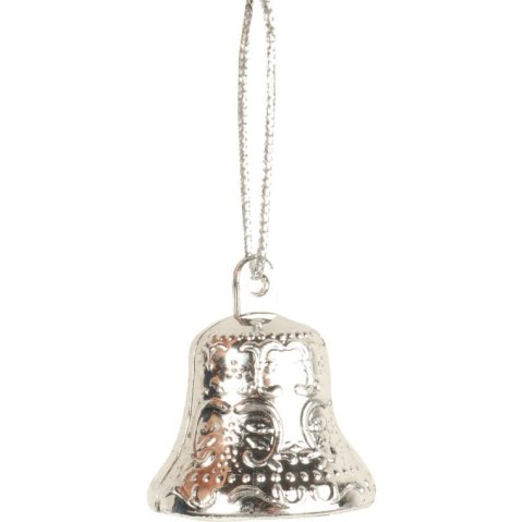 Komplet 16 Zawieszek Świątecznych - Dzwonki, Szyszki, Choinki, Bombki w Kolorze Turkusowo-Srebrnym