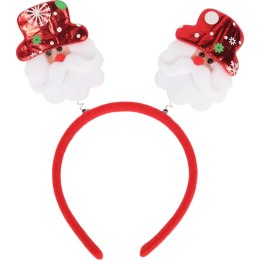 Opaska na głowę z MIKOŁAJAMI 23 cm