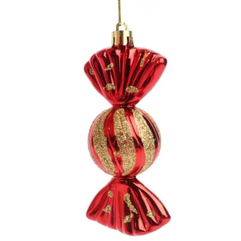 Zestaw 5 bombek plastikowych cukierków 11 cm kolorowe