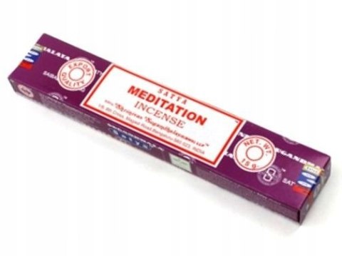Kadzidełko Satya MEDITATION 15 g