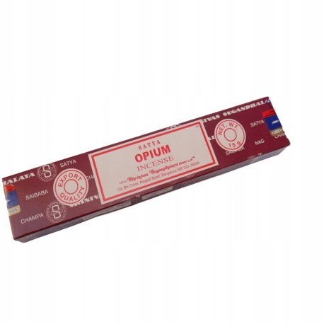 SATYA NAG CHAMPA OPIUM oryginalne indyjskie kadzidełka 15g