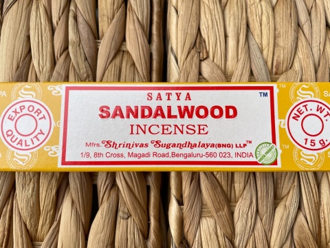 Kadzidełka indyjskie satya SANDALWOOD 15gr