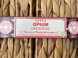 Kadzidełka indyjskie satya OPIUM 15g