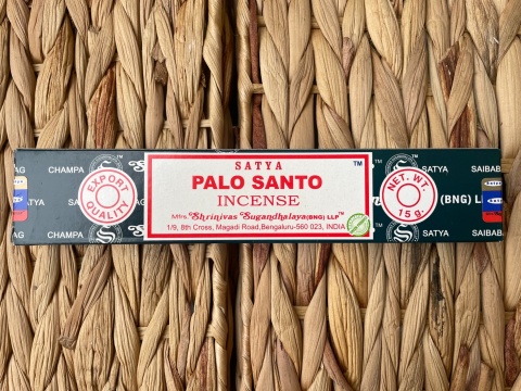 Kadzidełka indyjskie satya PALO SANTO 15gr