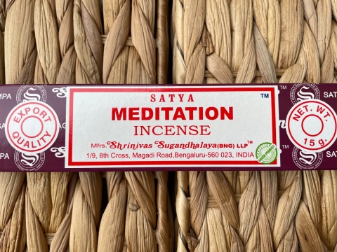 Kadzidełka indyjskie satya MEDITATION 15g