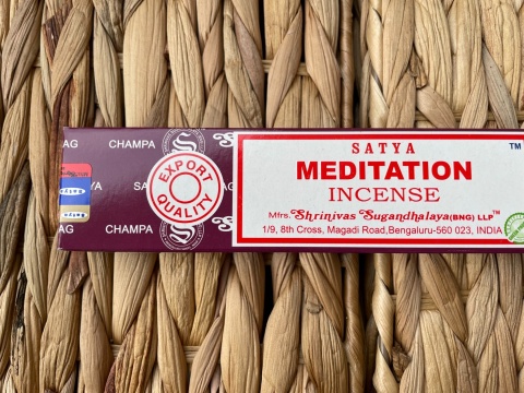 Kadzidełka indyjskie satya MEDITATION 15g