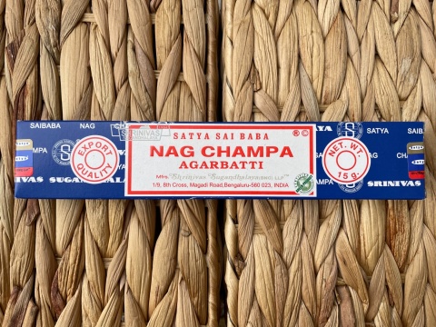 Kadzidełka indyjskie satya NAG CHAMPA 15g