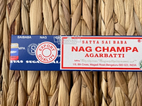 Kadzidełka indyjskie satya NAG CHAMPA 15g