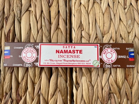 Kadzidełka indyjskie satya NAMASTE 15g