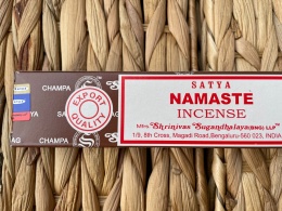 Kadzidełka indyjskie satya NAMASTE 15g