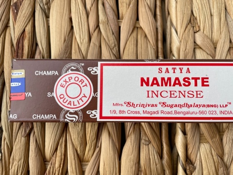 Kadzidełka indyjskie satya NAMASTE 15g