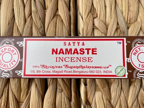 Kadzidełka indyjskie satya NAMASTE 15g